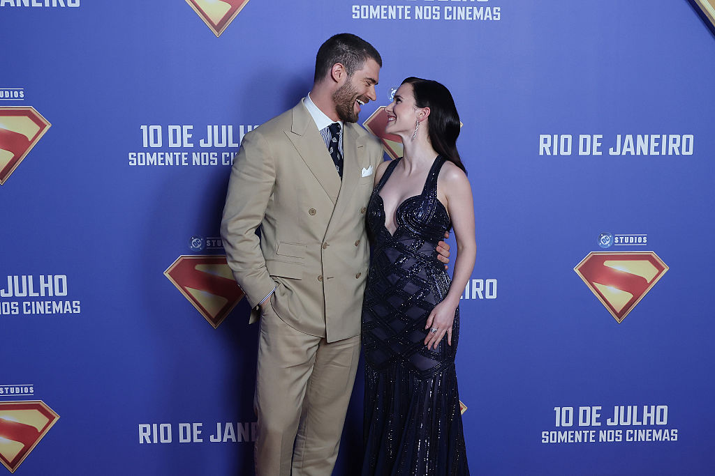 David Corenswet and Rachel Brosnahan