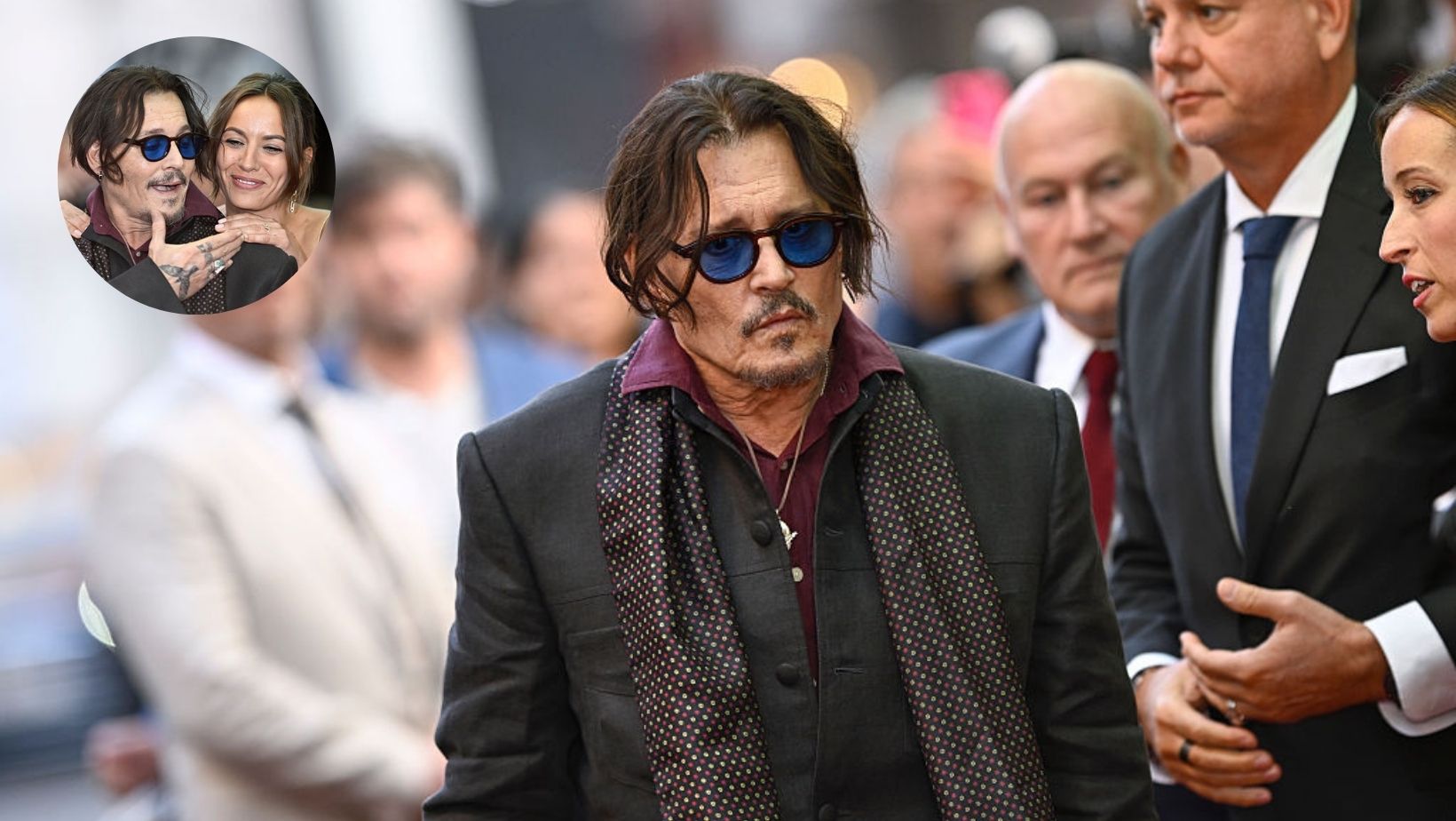 Johnny Depp rocks the Modigliani red carpet
