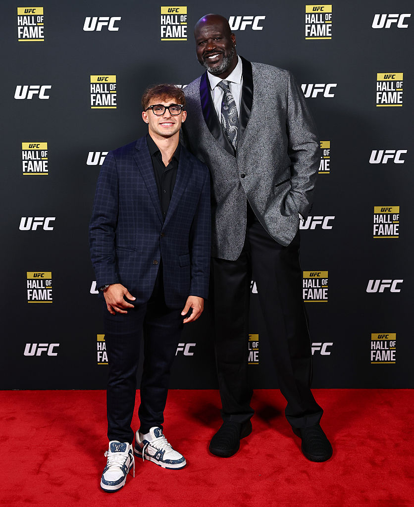 Shaquille O'Neal and Davi Belfort