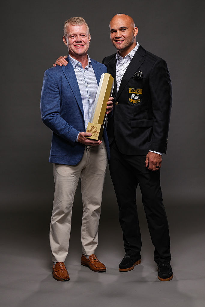 Wayne Hoganson and Robbie Lawler