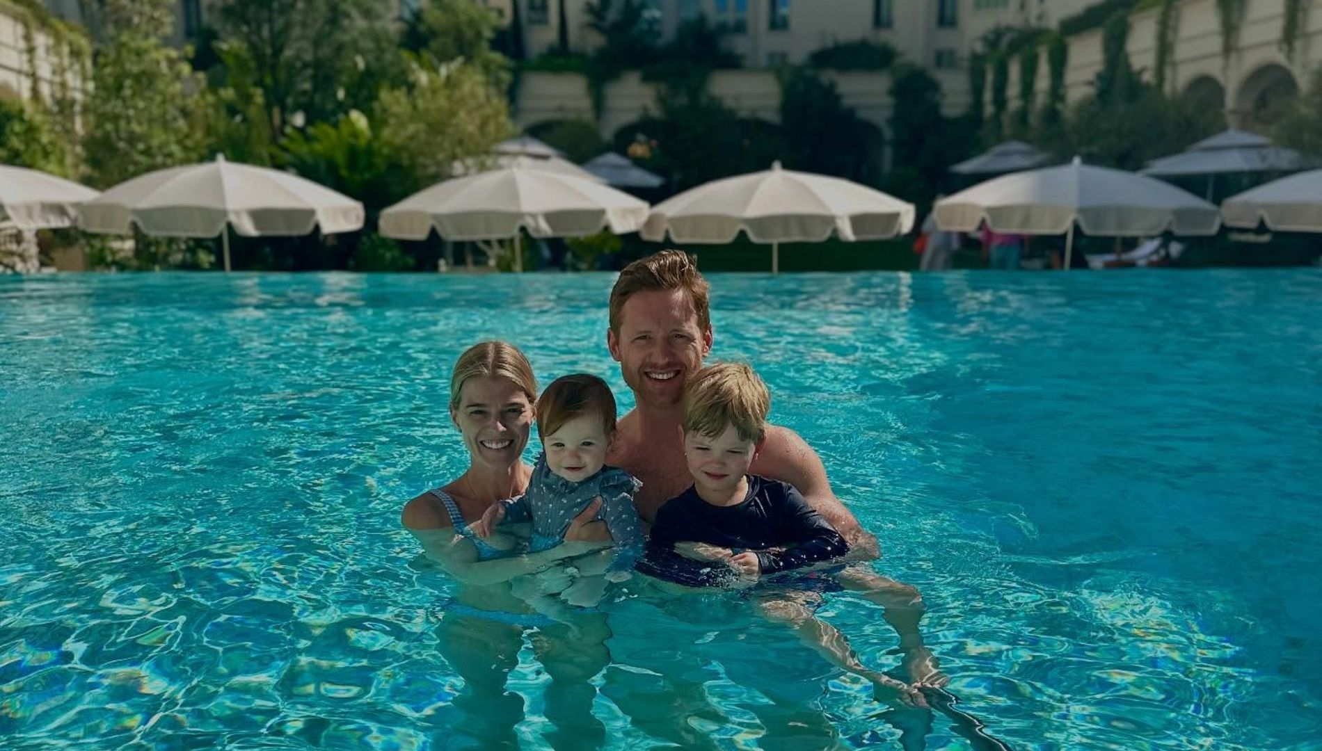 Baignade familiale