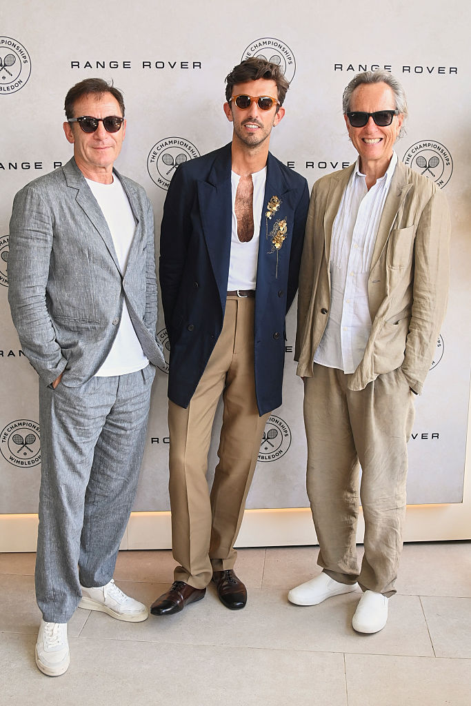 Jason Isaacs, Teo Van Den Broeke et Richard E. Grant