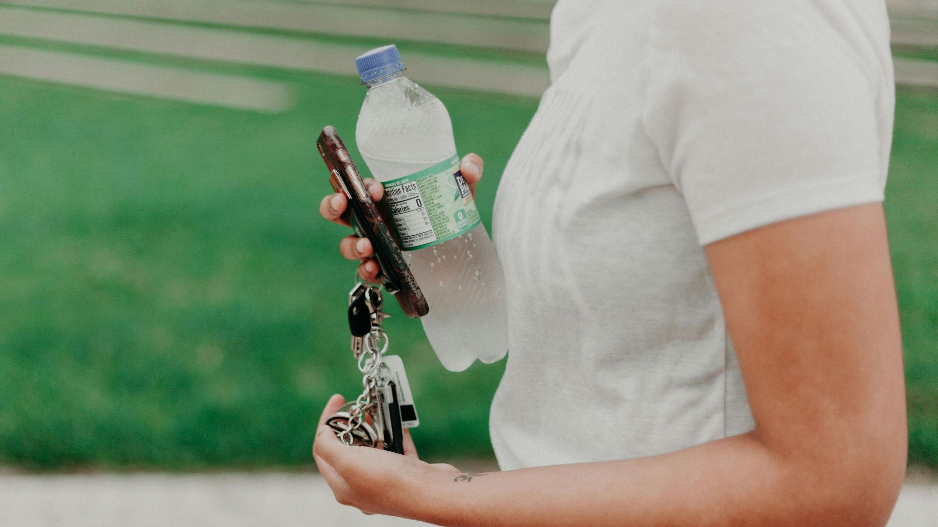 18. Utiliser une plus petite bouteille d'eau