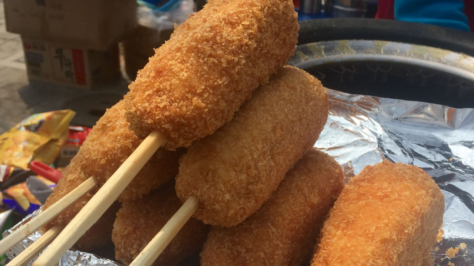 8. Corn Dogs