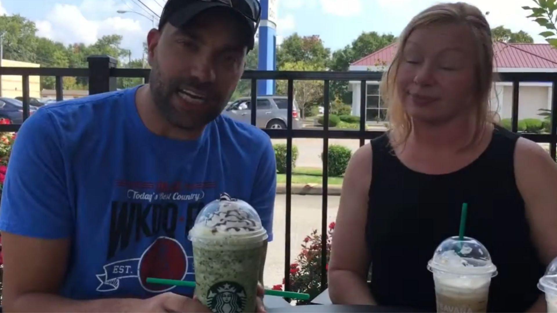 20. Frappuccino à la menthe fine