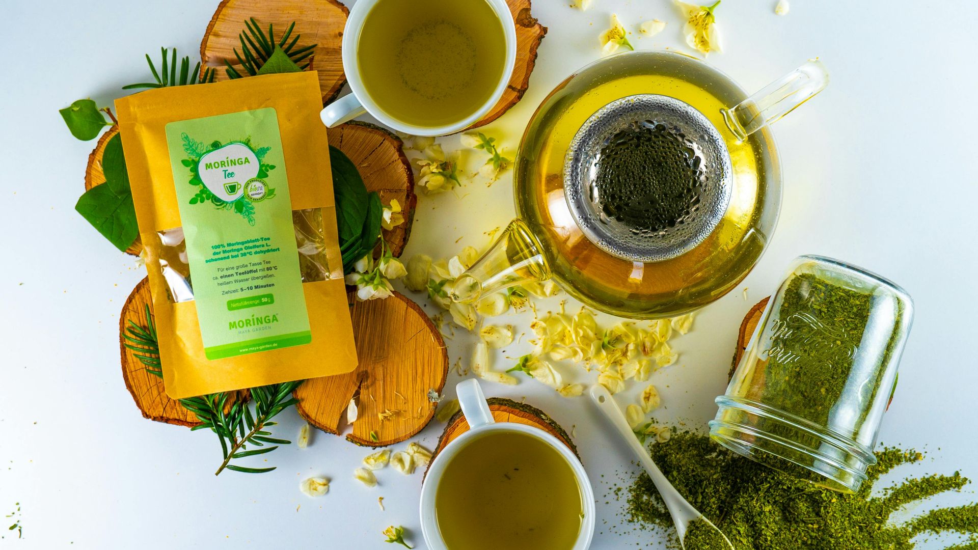 3. Feuilles de Moringa