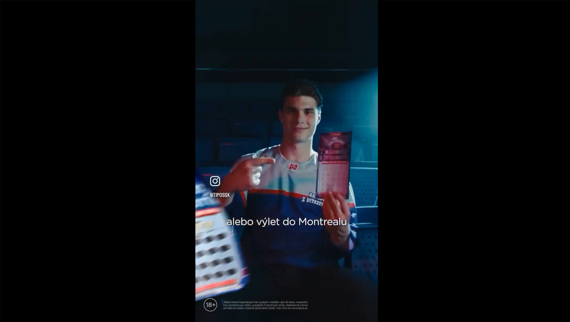 Juraj Slafkovsky is the face of a new advertisement in Slovakia