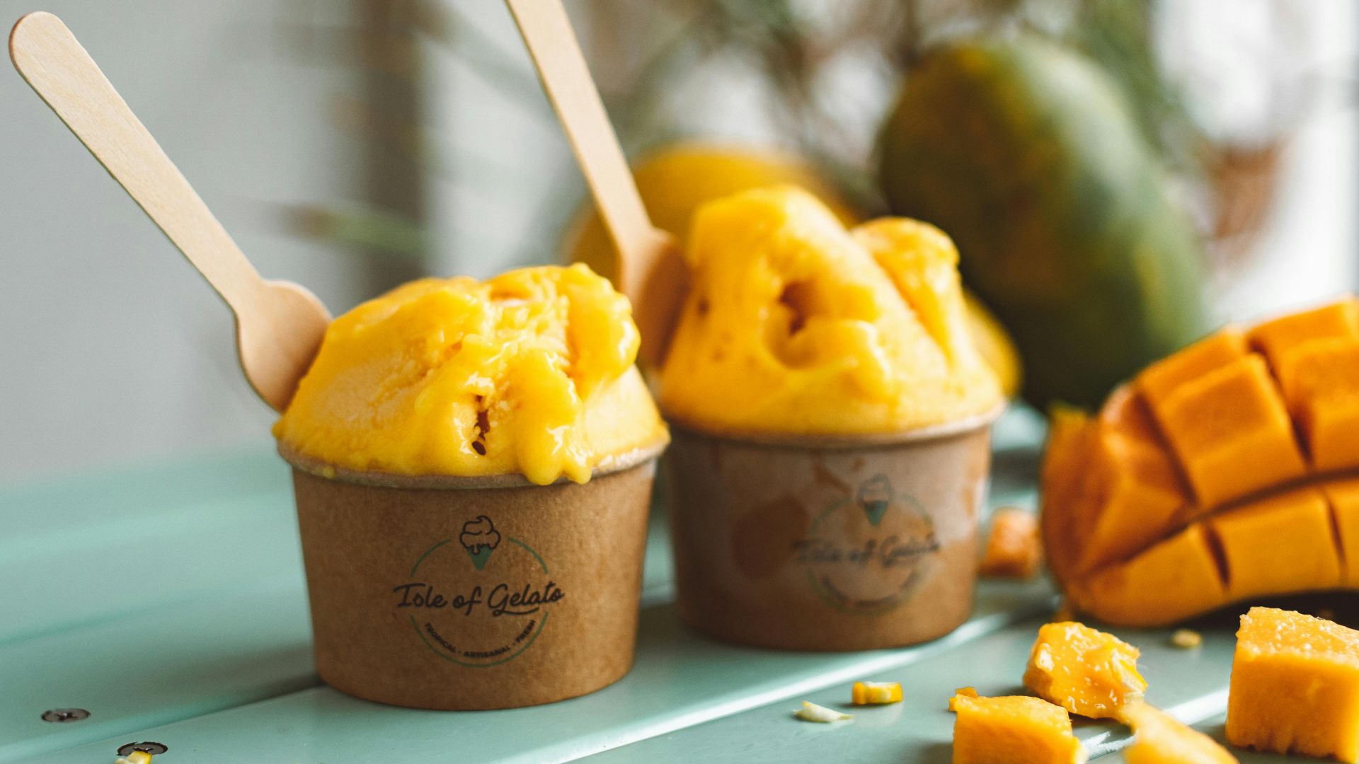 8. Sorbet à la mangue