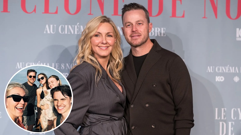 Véronique Cloutier souligne une journée importante: «Hot dad et mari»