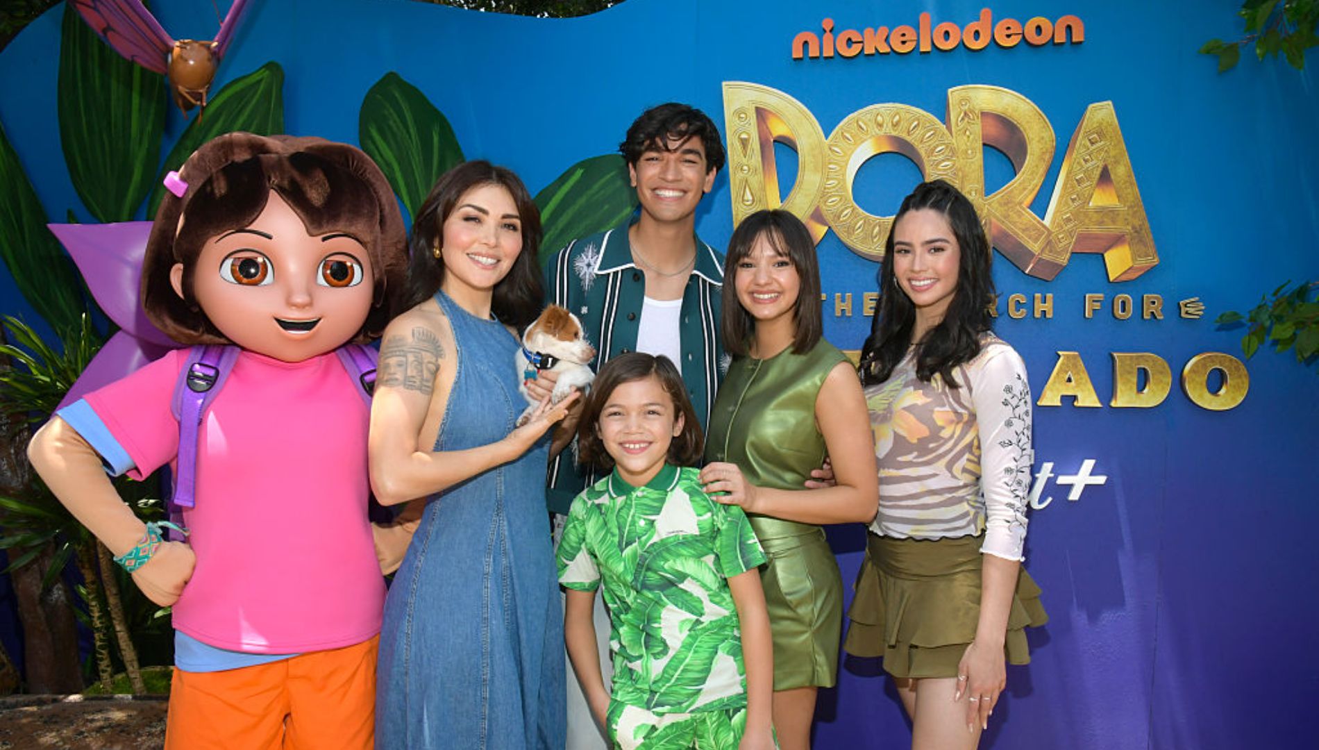 A great family atmosphere at the premiere of Dora And The Search For Sol Dorado