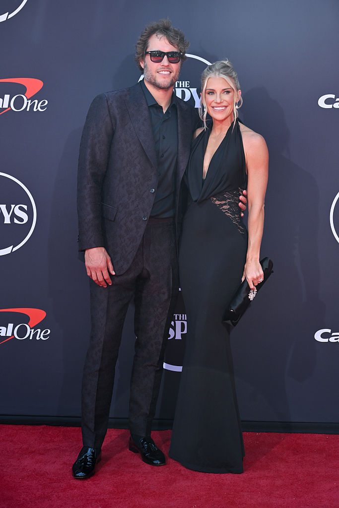 Matthew Stafford et Kelly Hall