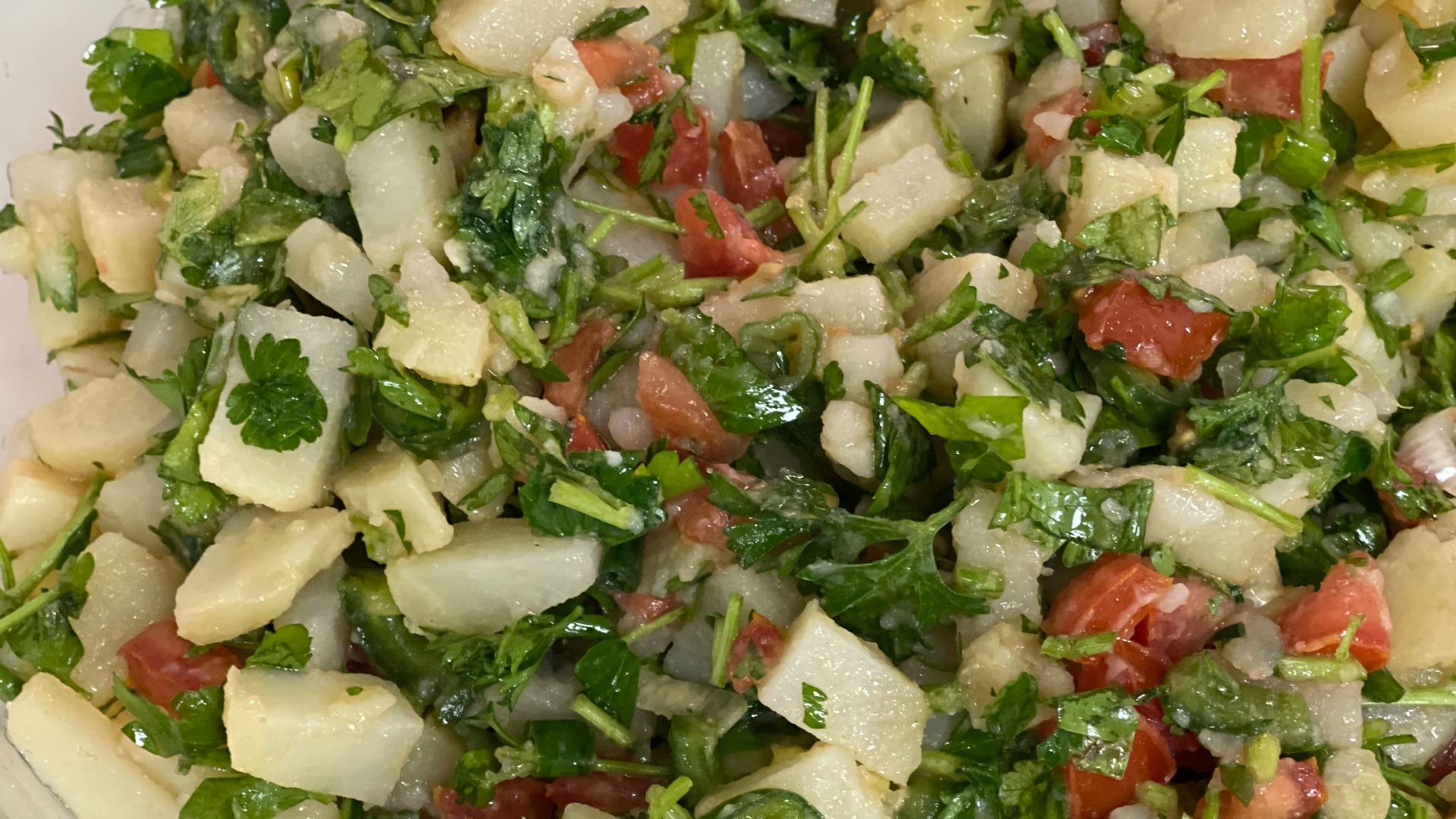 16. Salade de pommes de terre