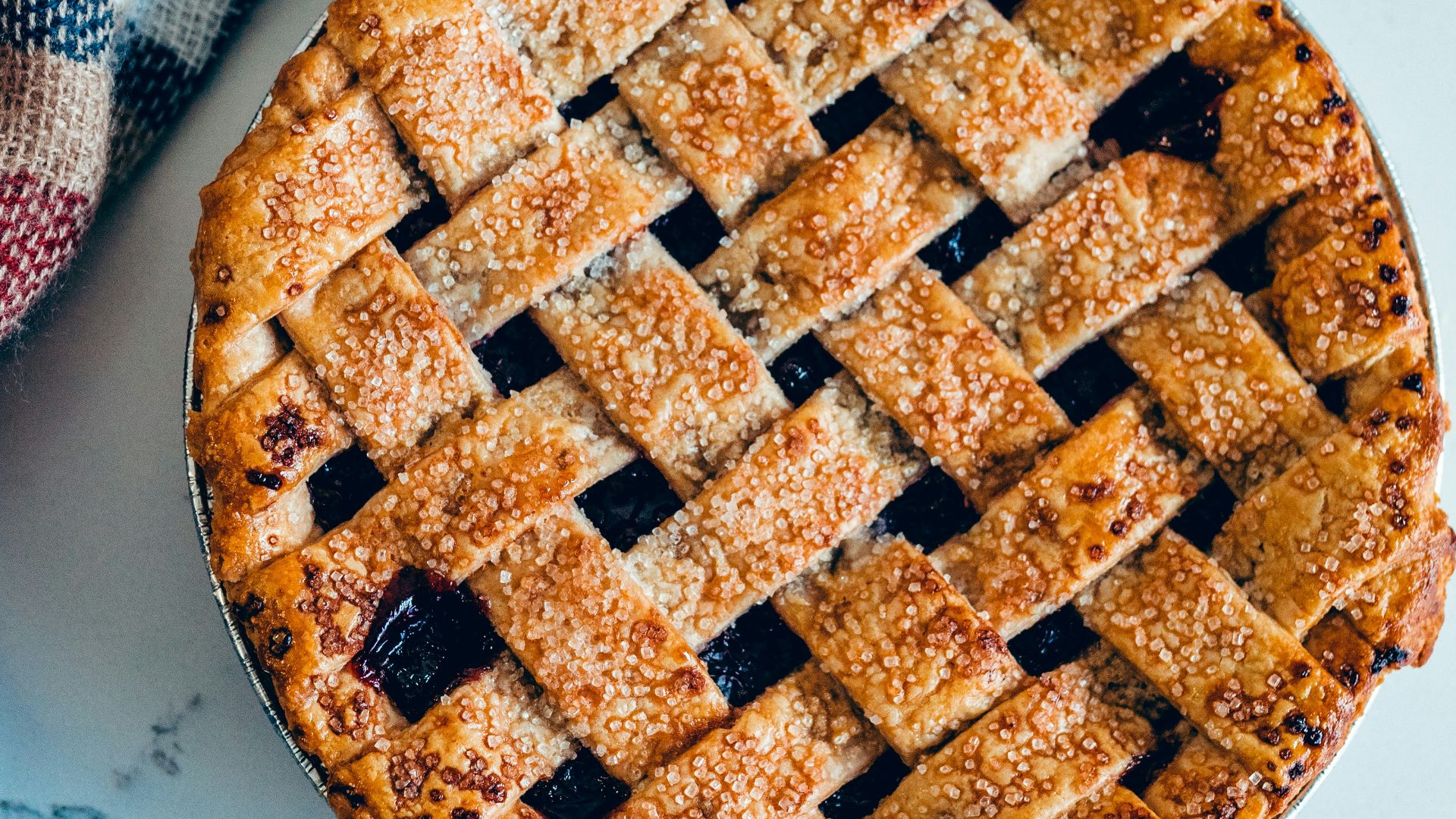 10. Tarte aux myrtilles