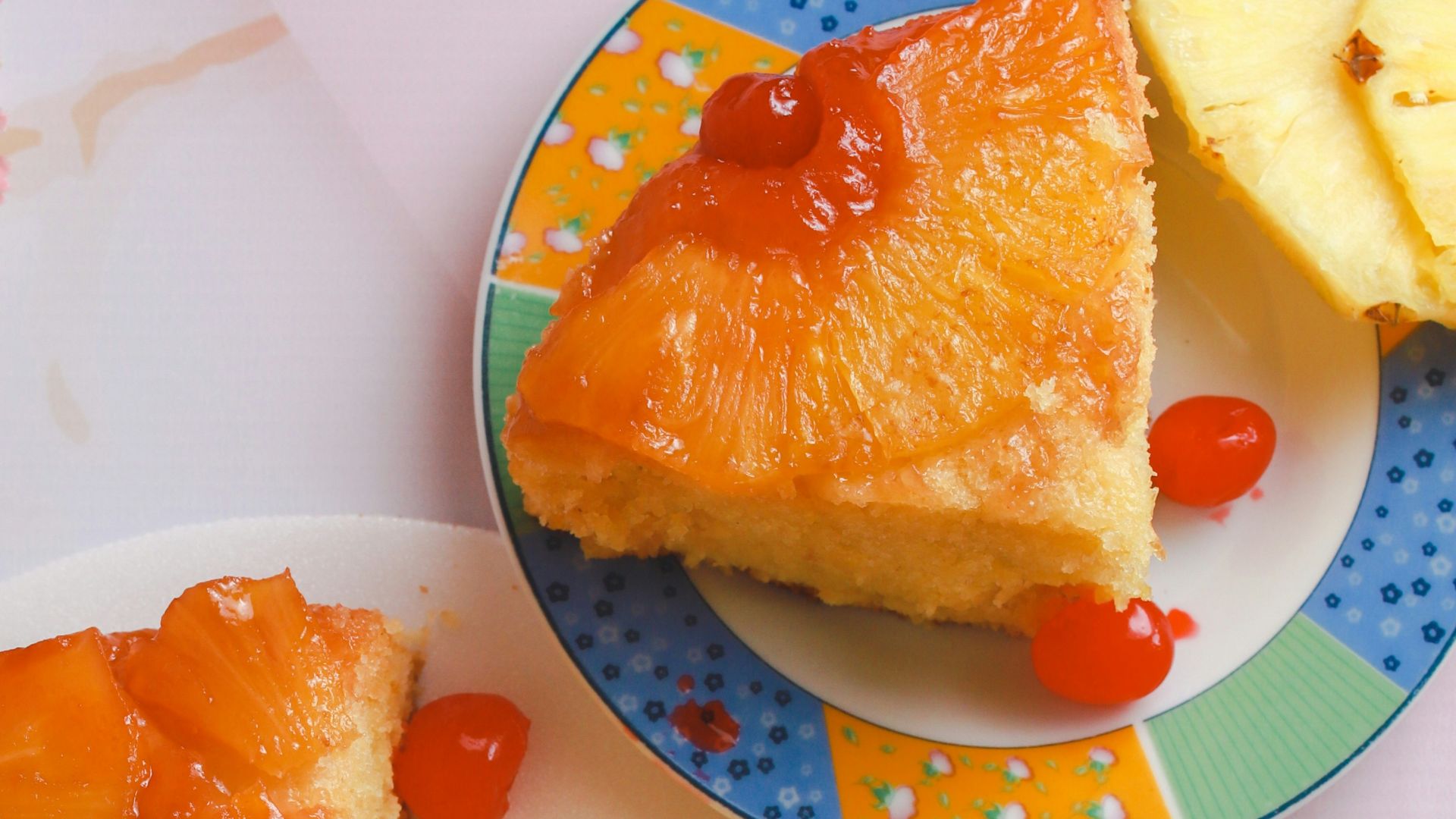 8. Gâteau renversé à l'ananas