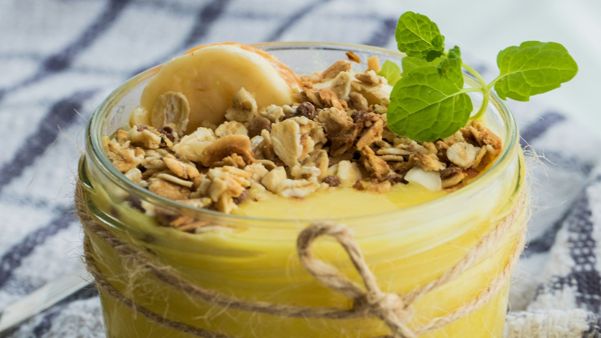 18. Pudding à la banane