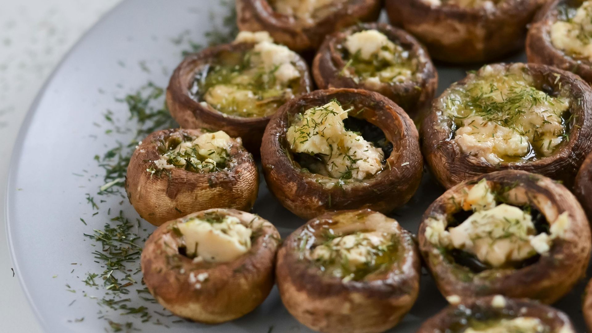 19. Champignons farcis