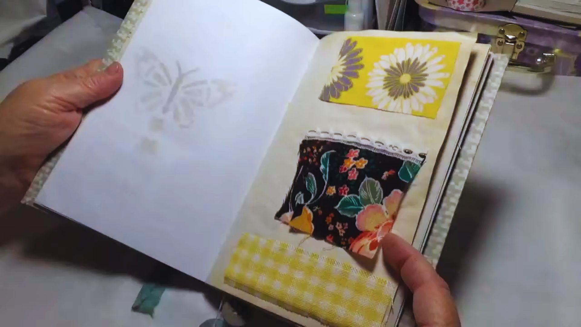3. Bloc de mémoire Swatch de tissu