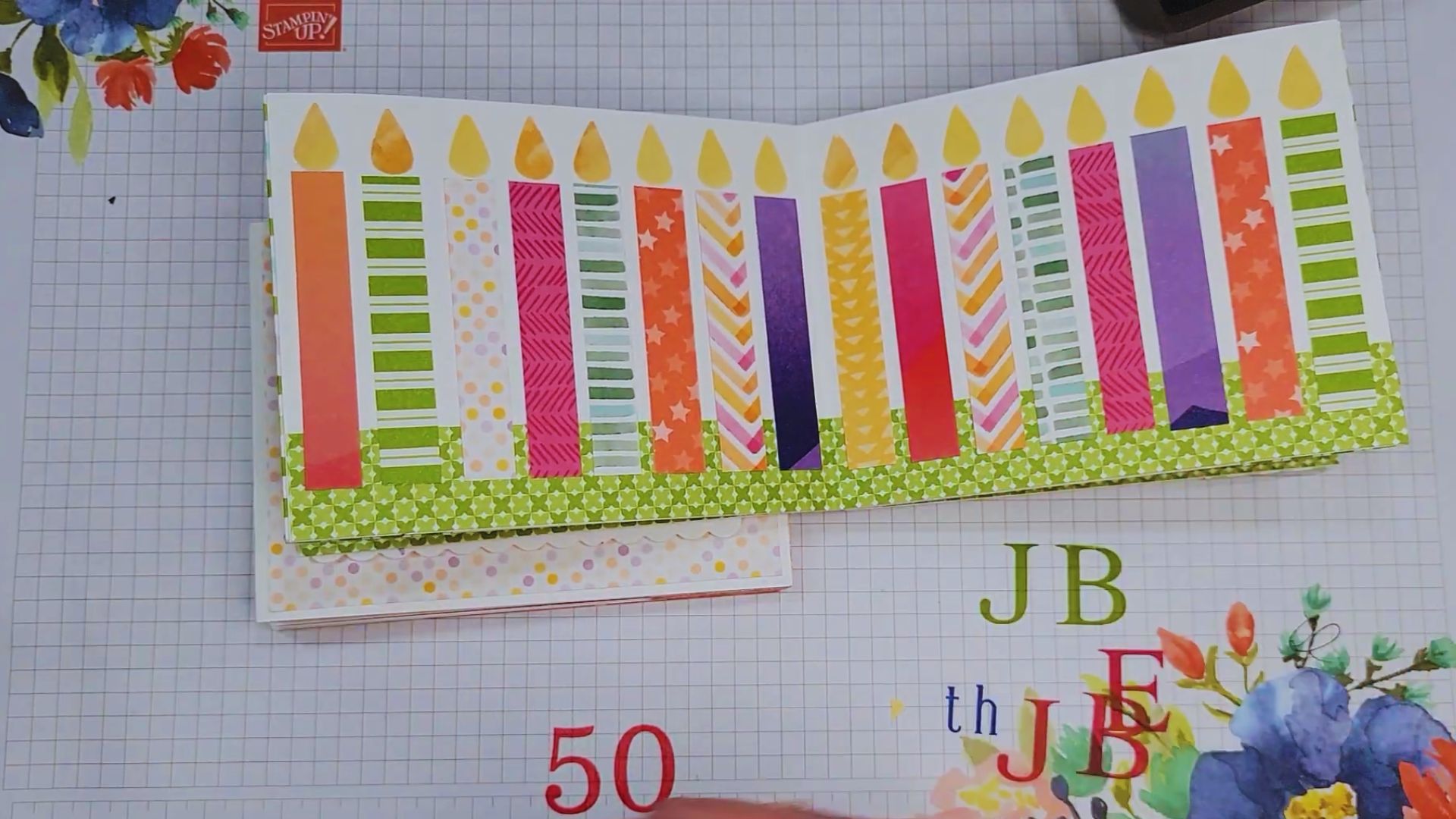 7. Compte de bougies d'anniversaire