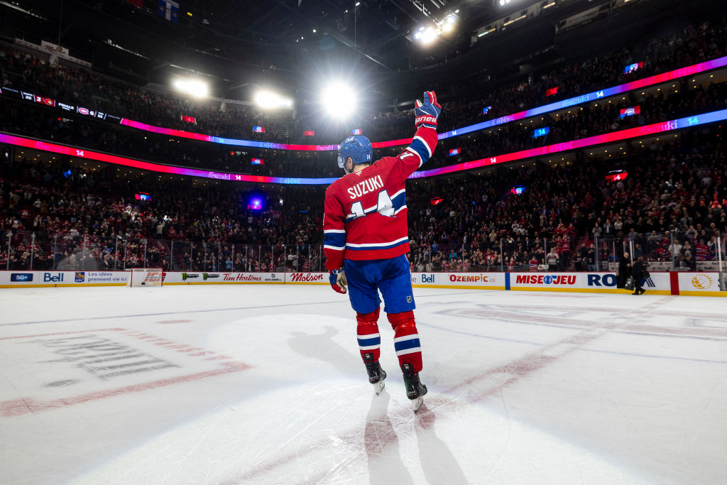 Nick Suzuki: sixth-highest scorer among NHL centers last year