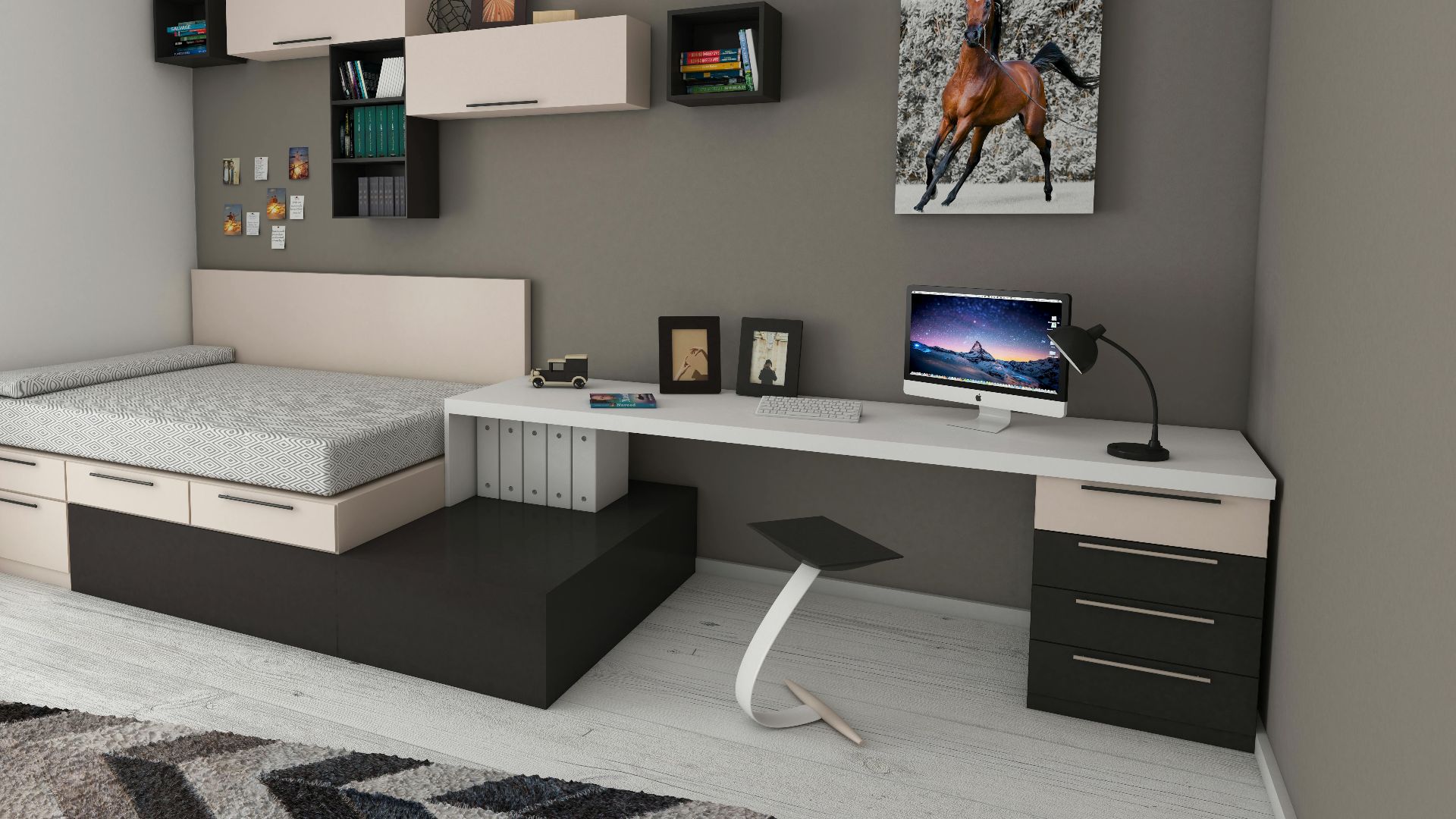 8. Inclure un bureau ou une table d'écriture
