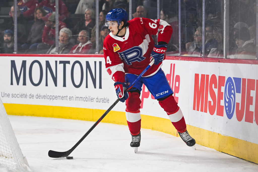 If Reinbacher starts the season in Laval, a quick recall should not be ruled out