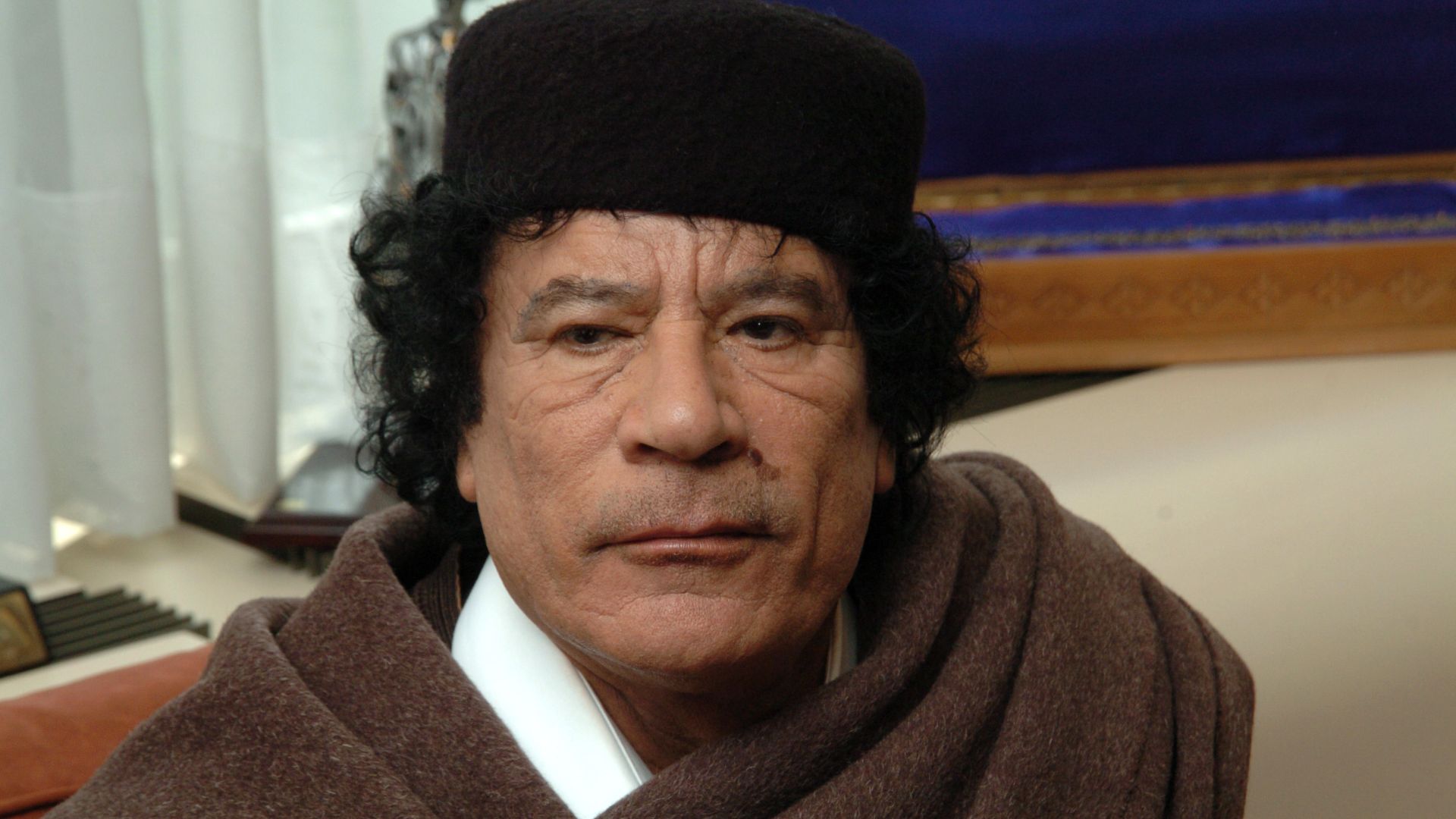 4. Mouammar Kadhafi