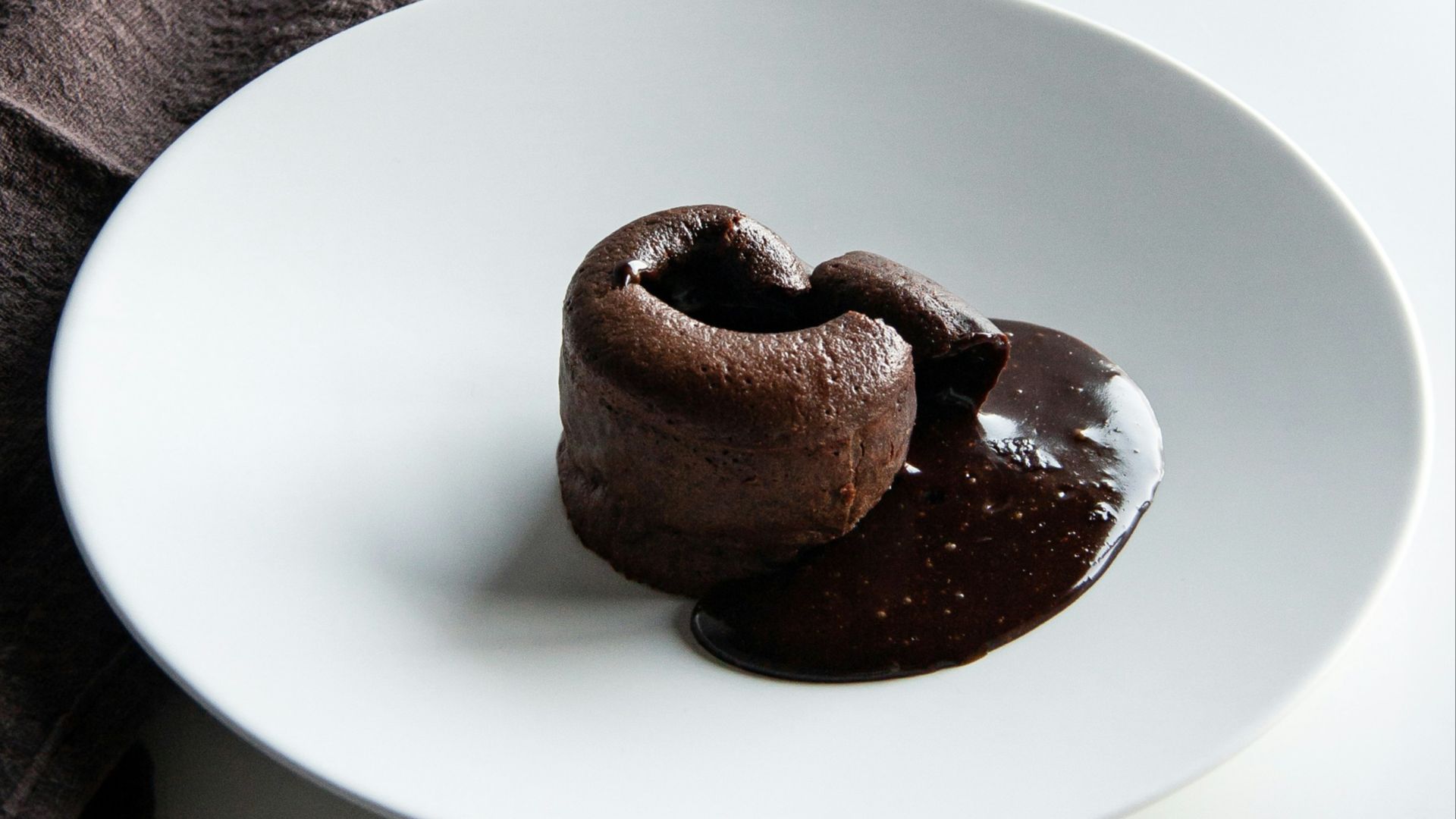 17. 1990 Gâteau au chocolat fondu