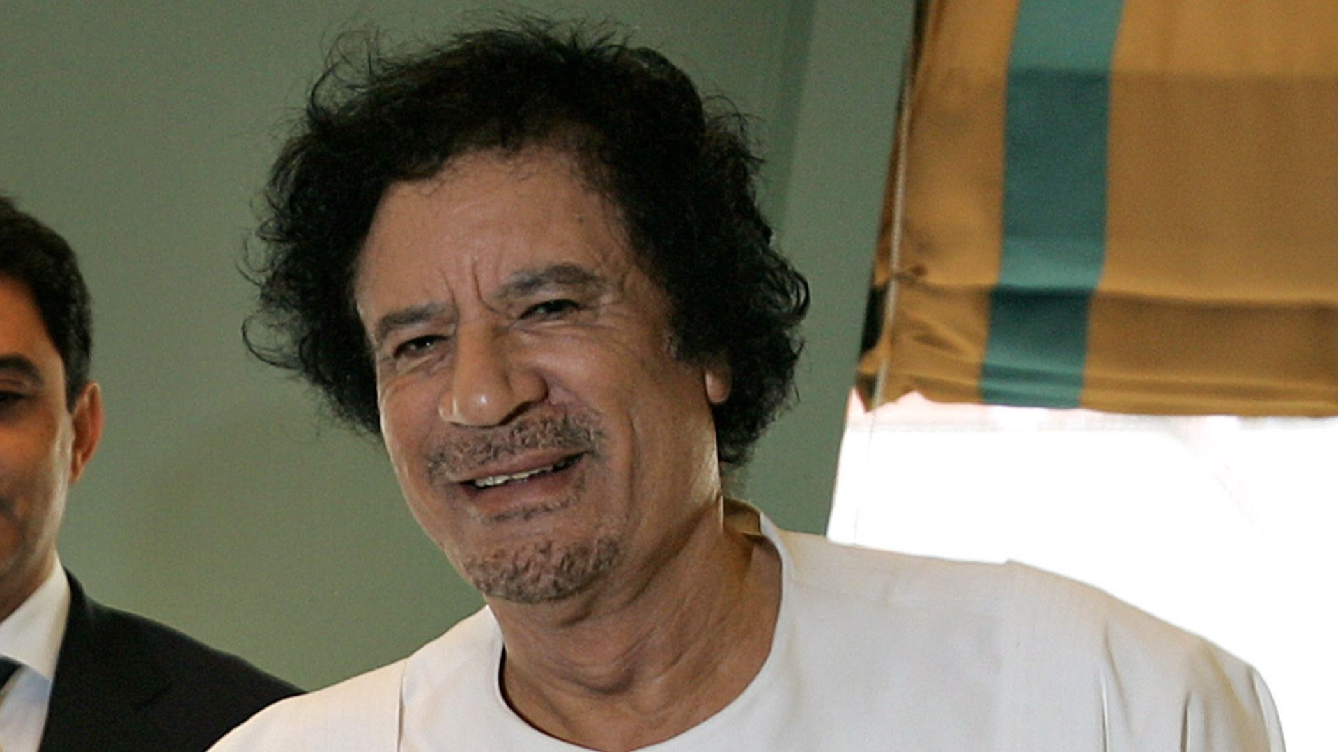 6. Mouammar Kadhafi