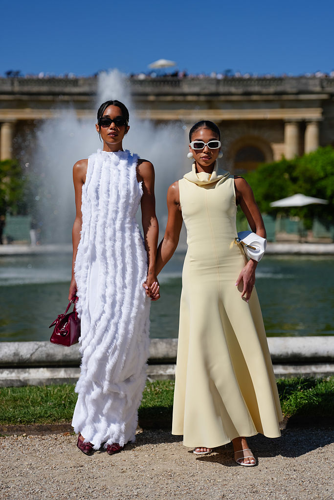 Laura Harrier and Lori Harvey