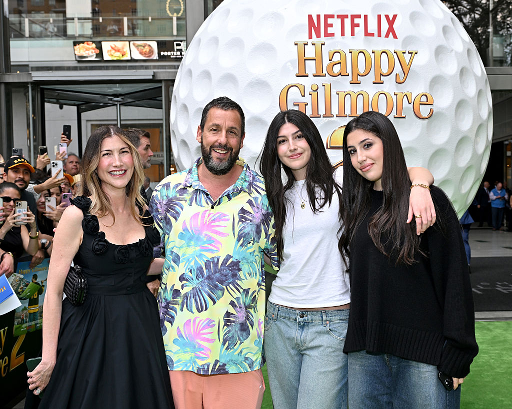 Jackie, Adam, Sunny and Sadie Sandler
