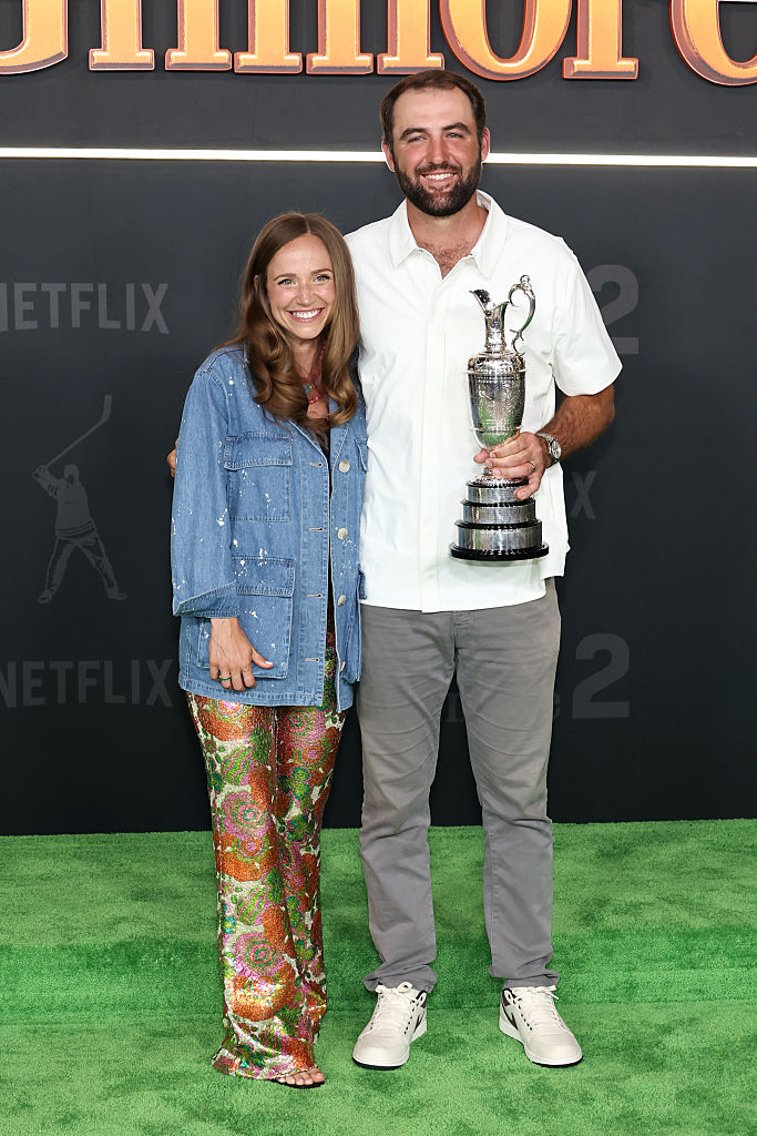 Meredith Scudder and Scottie Scheffler