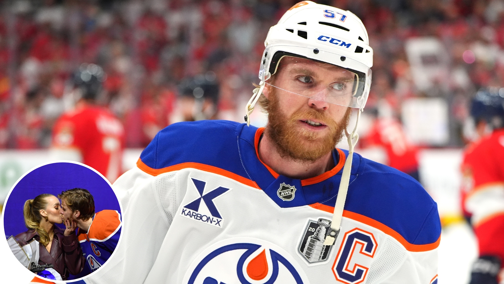Connor McDavid célèbre un moment marquant de sa vie personnelle