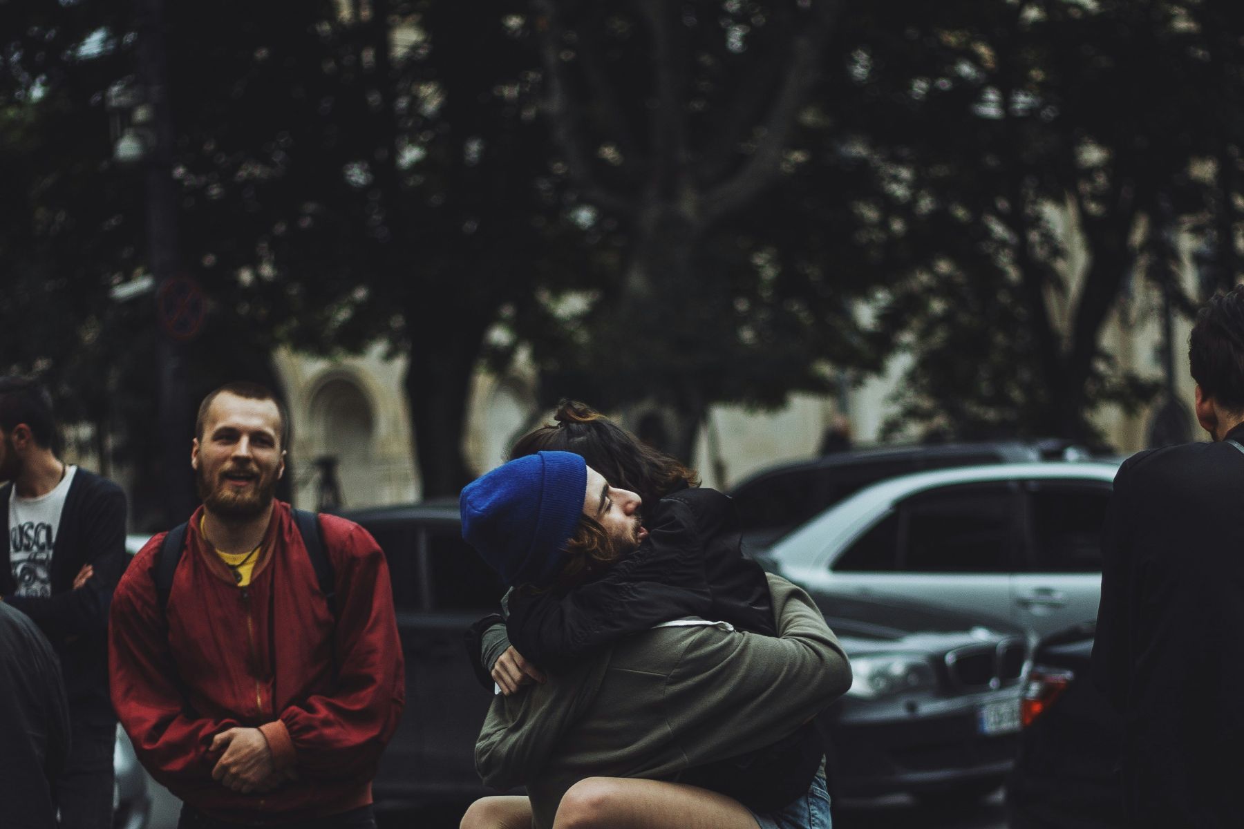 Photobombing Strangers Successfully