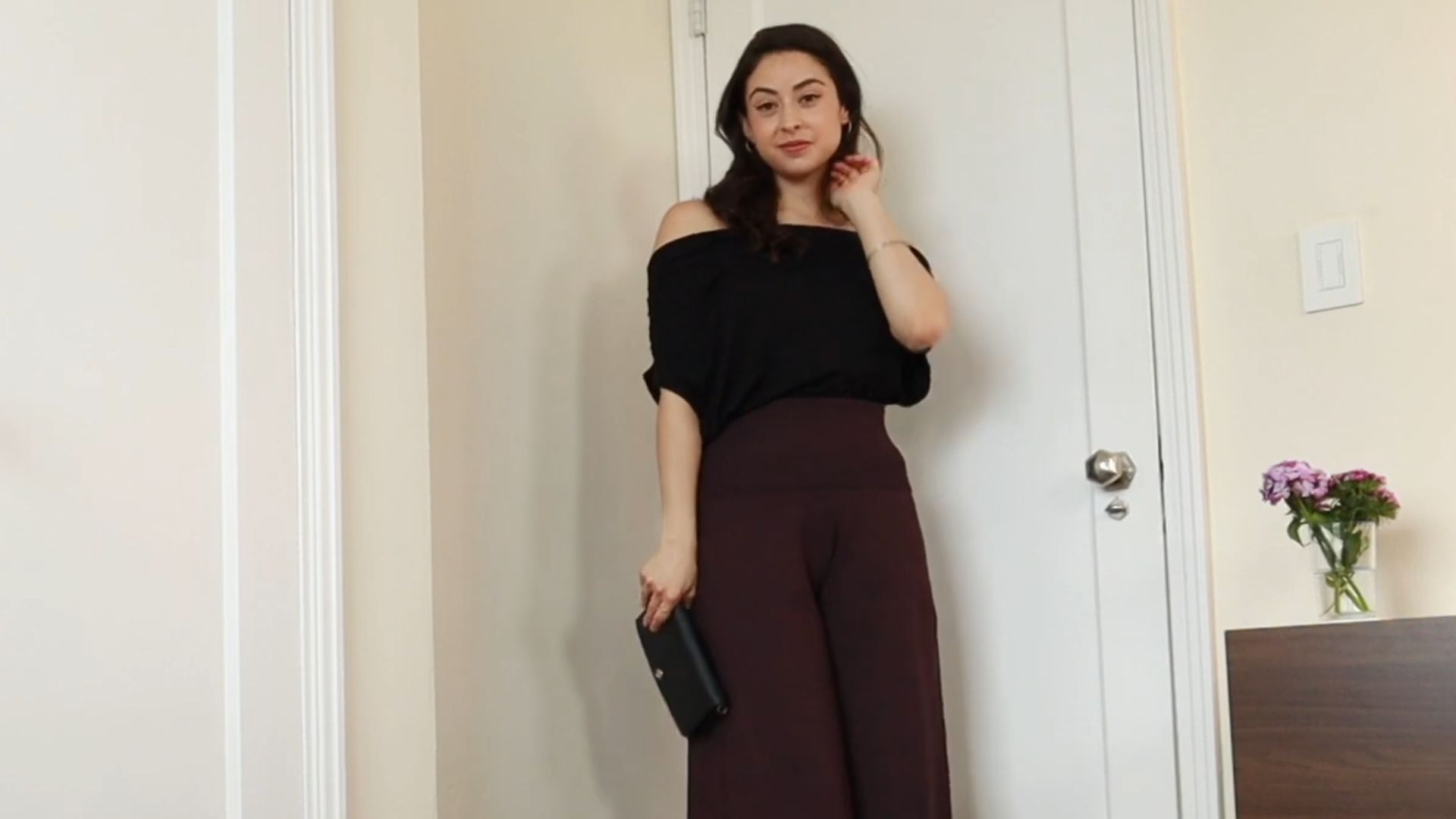 5. Chemisier avec jupe-culotte ajustée