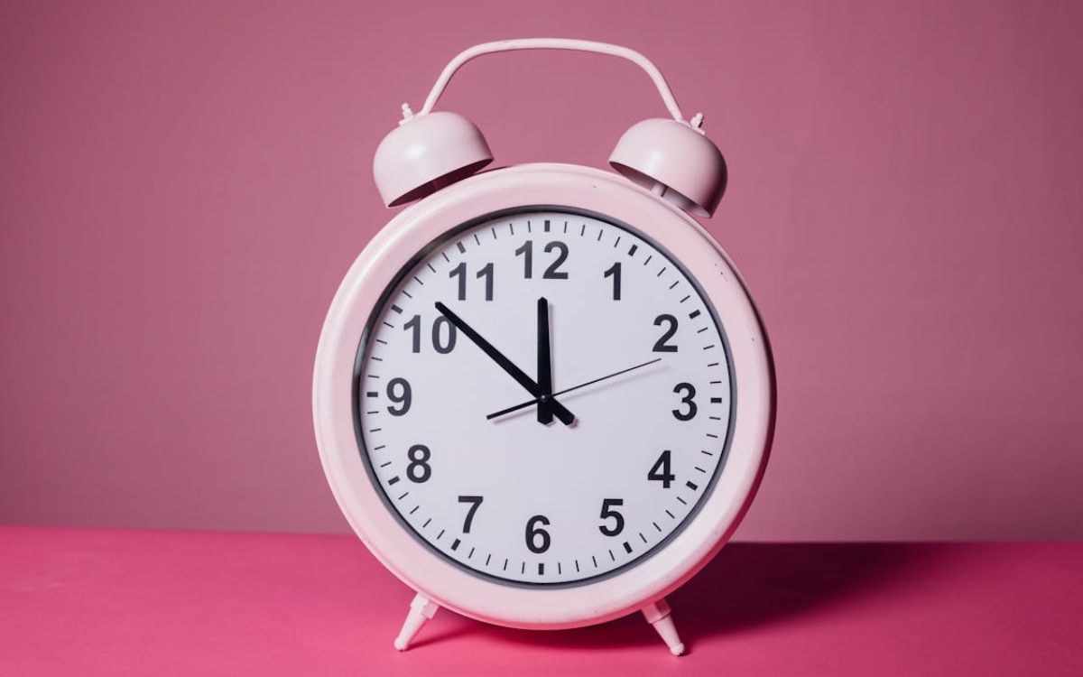 Programmez des alarmes pour tout, même pour les moments de détente