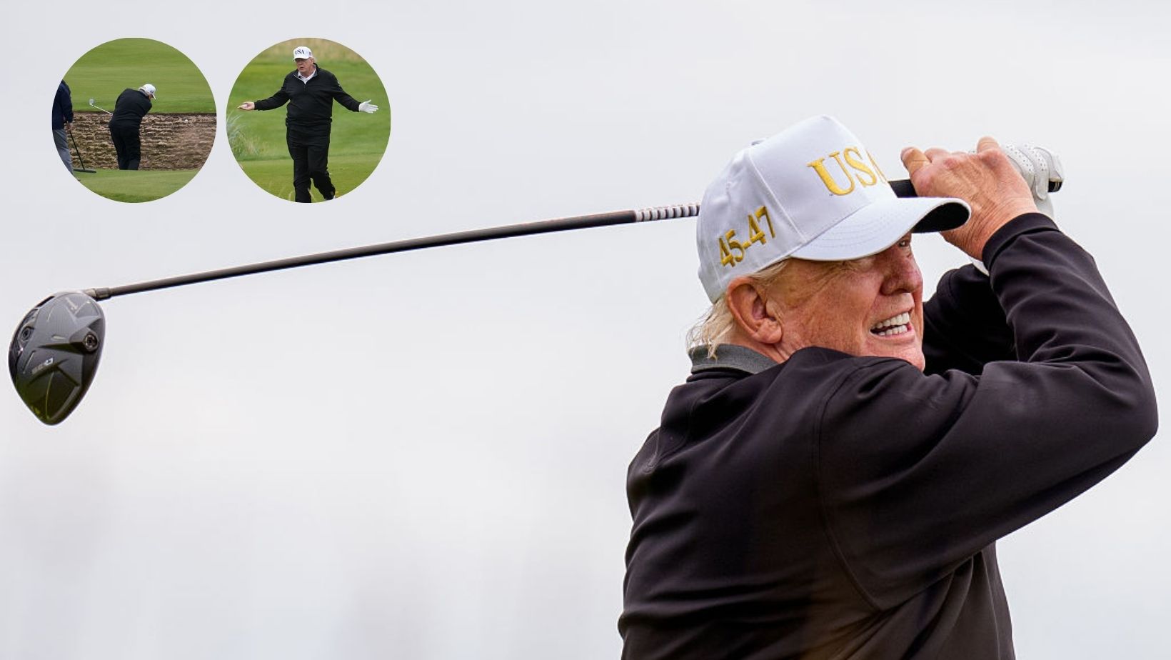 Une preuve que Trump triche au golf?