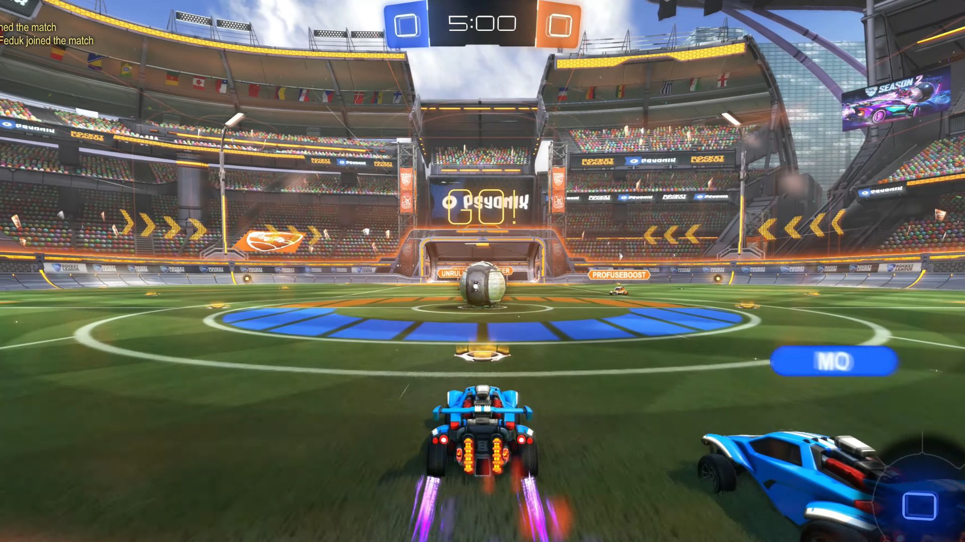 17. Rocket League