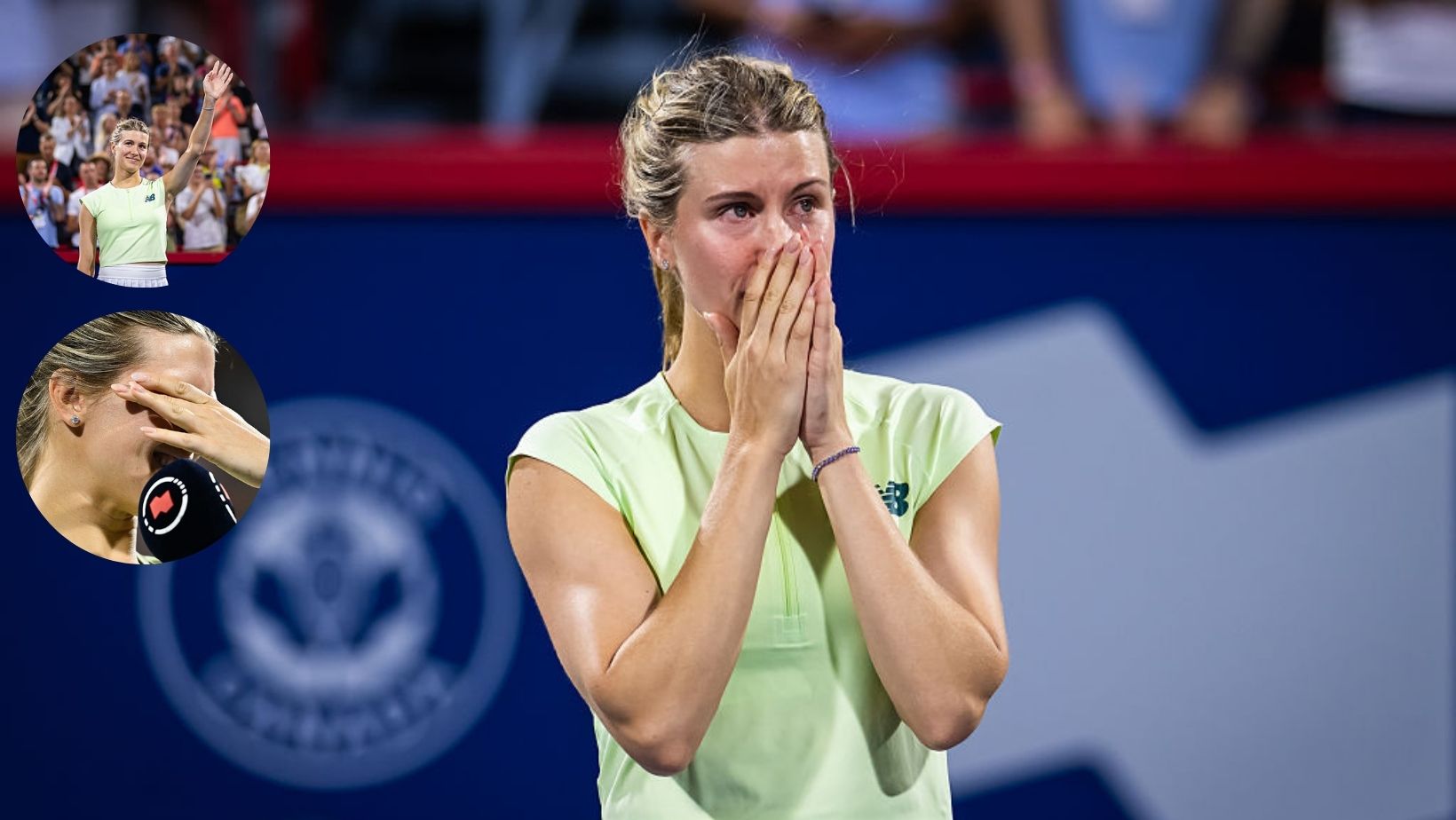 Une fin remplie d’émotion pour Eugénie Bouchard