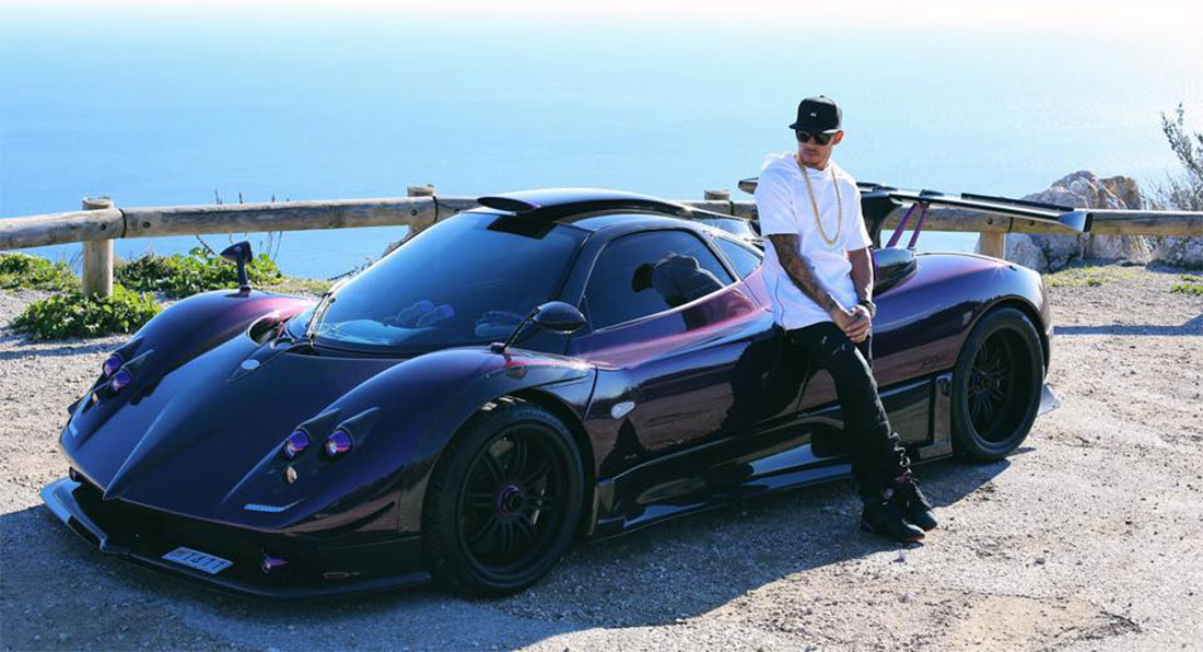20. La Pagani Zonda 760 LH de Lewis Hamilton