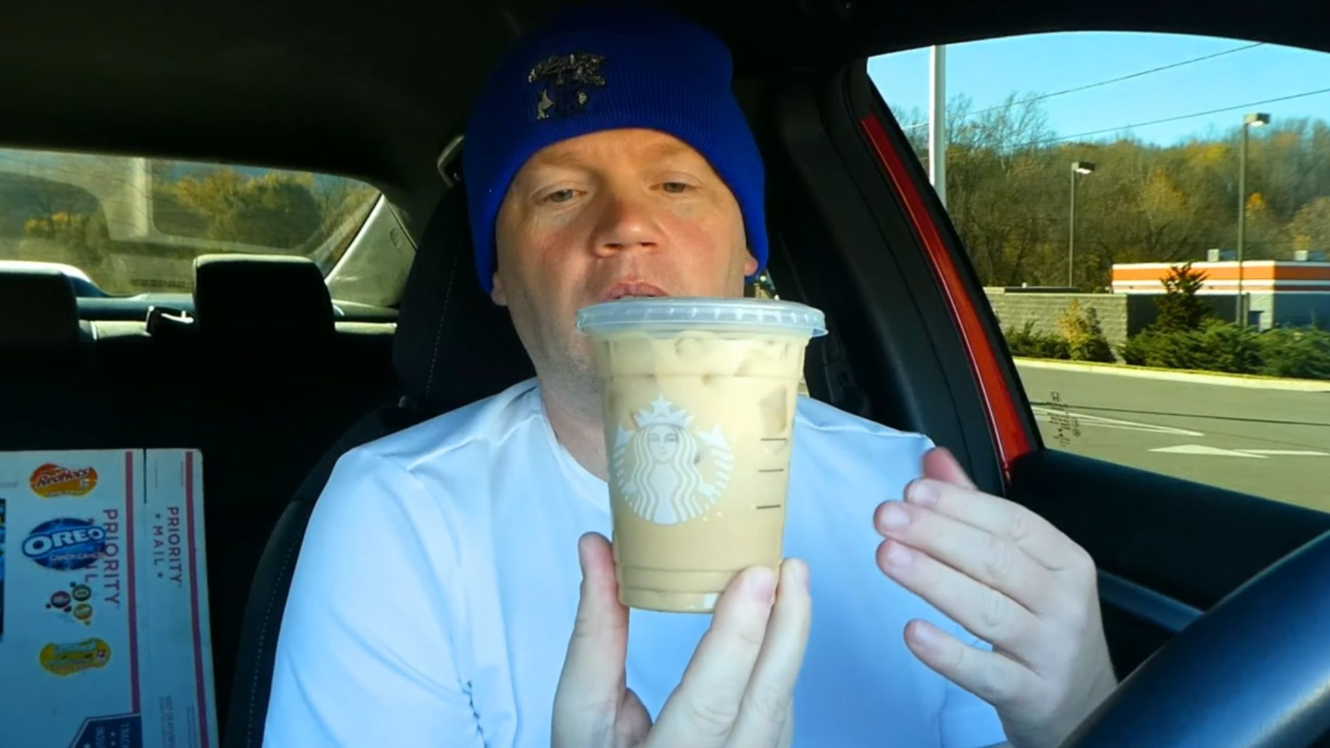 5. Latte à la praline et à la châtaigne