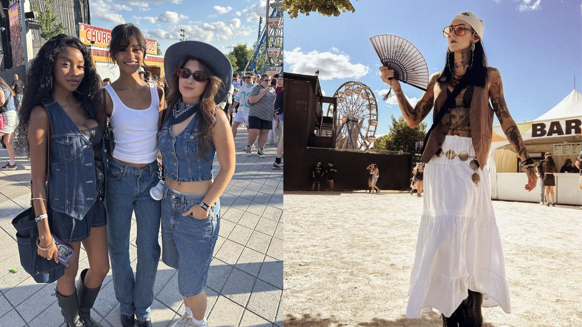 Les looks aperçus à Osheaga (partie 1)