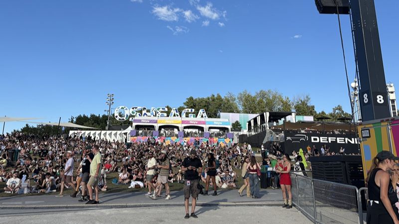 Ambiance survoltée dès le premier jour à Osheaga 2025