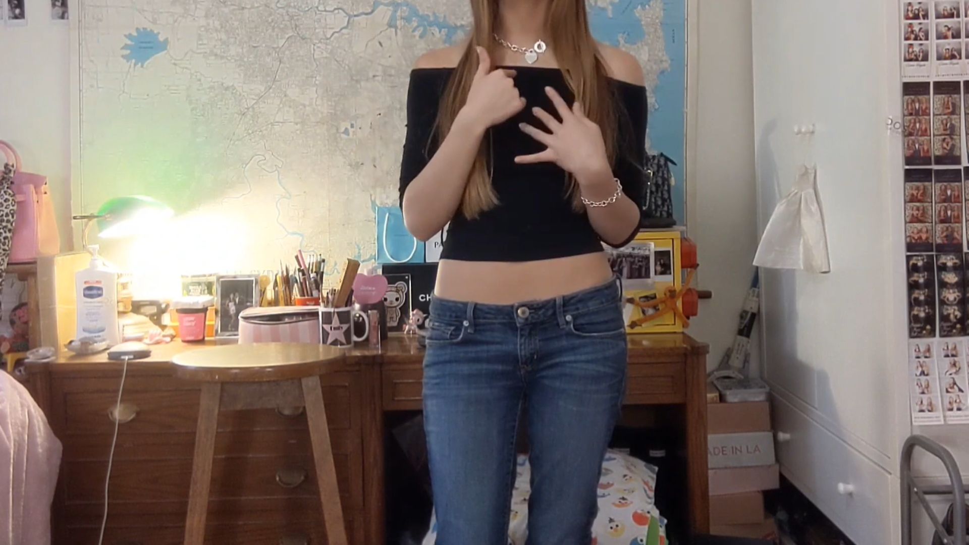 3. Jeans à taille ultra basse