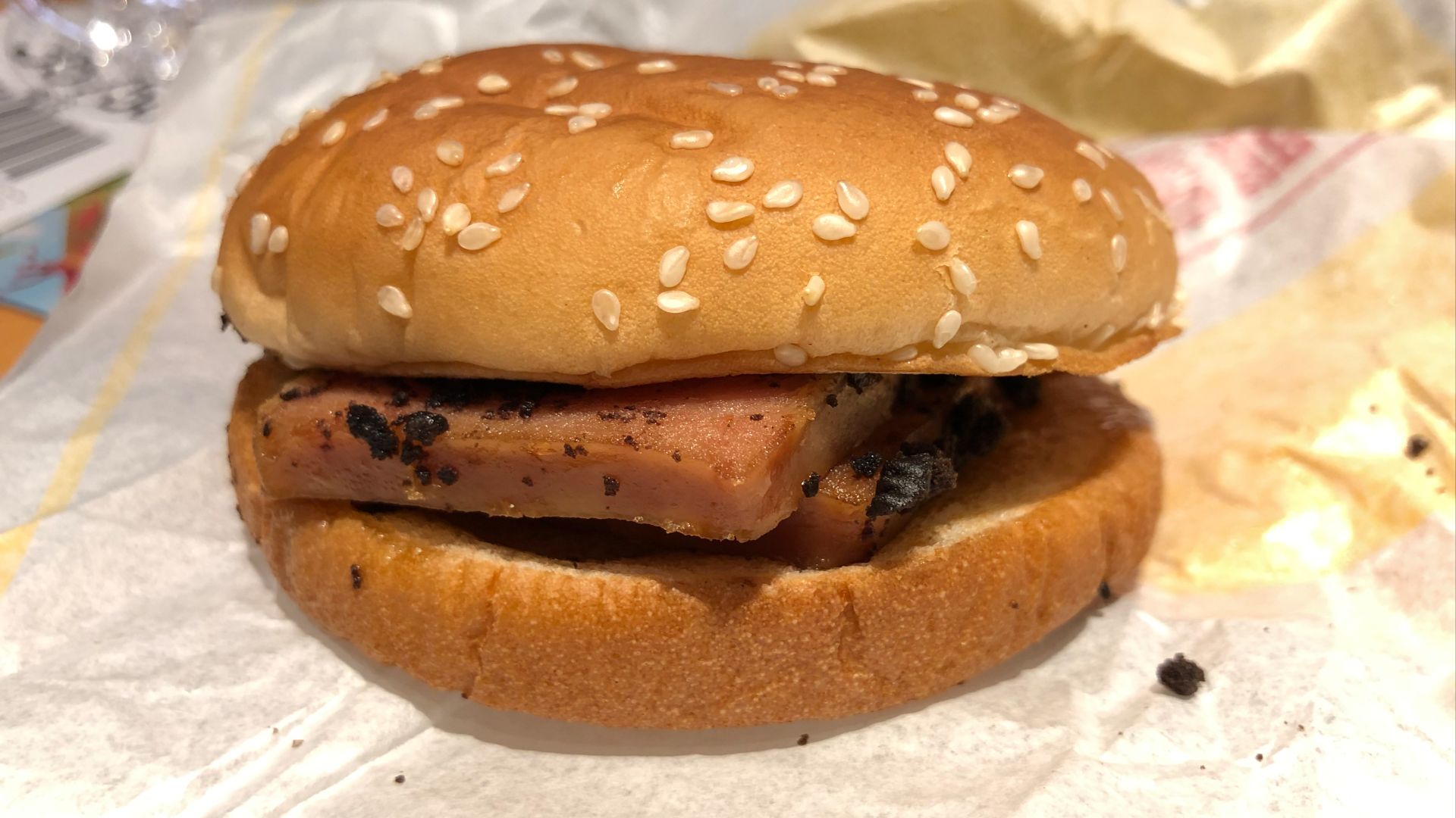 5. Sandwich aux épinards frits
