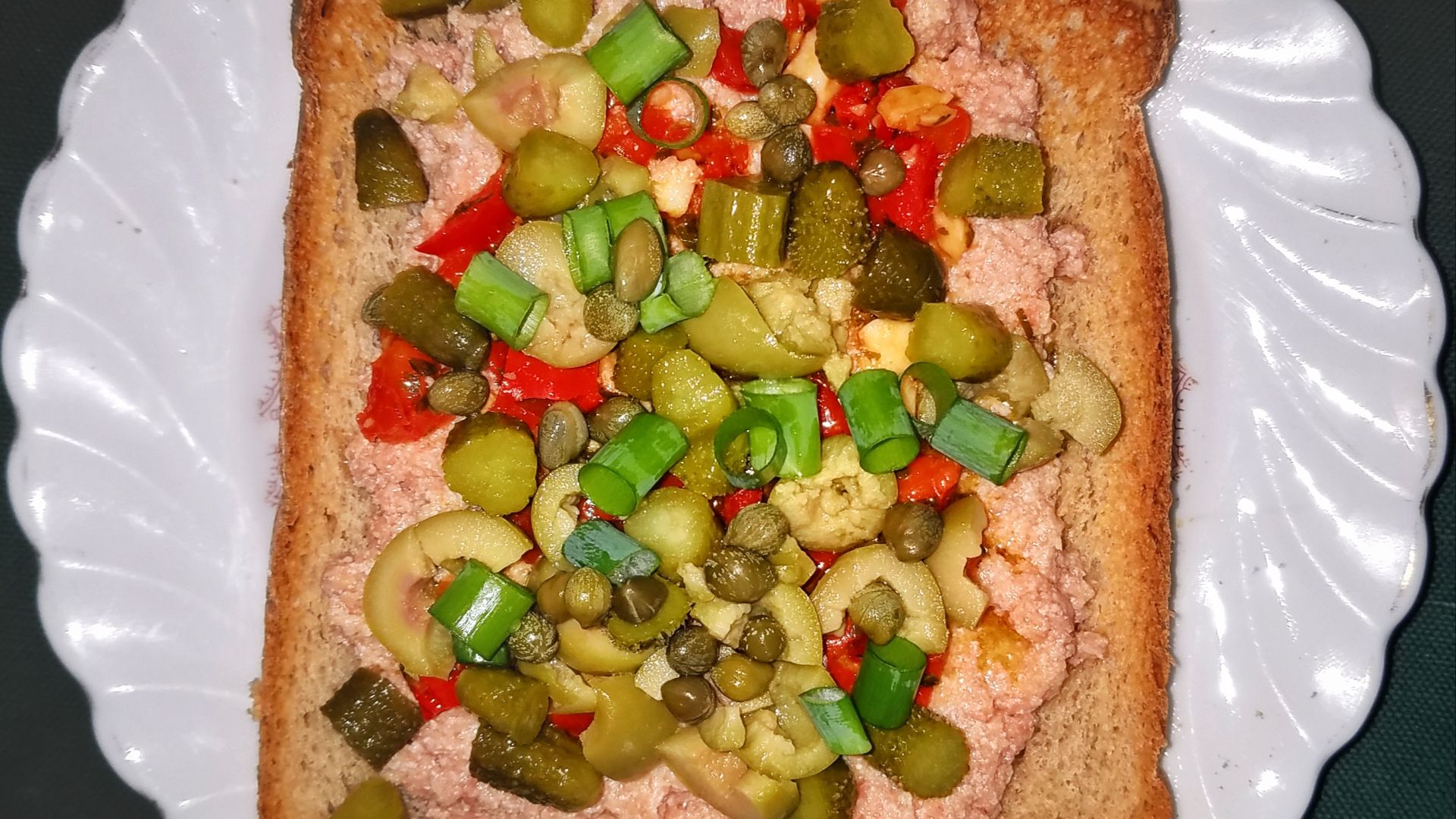 9. Sandwich au jambon à la diable