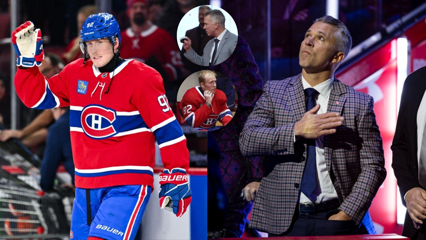 Un moment touchant entre Martin St-Louis et Patrik Laine