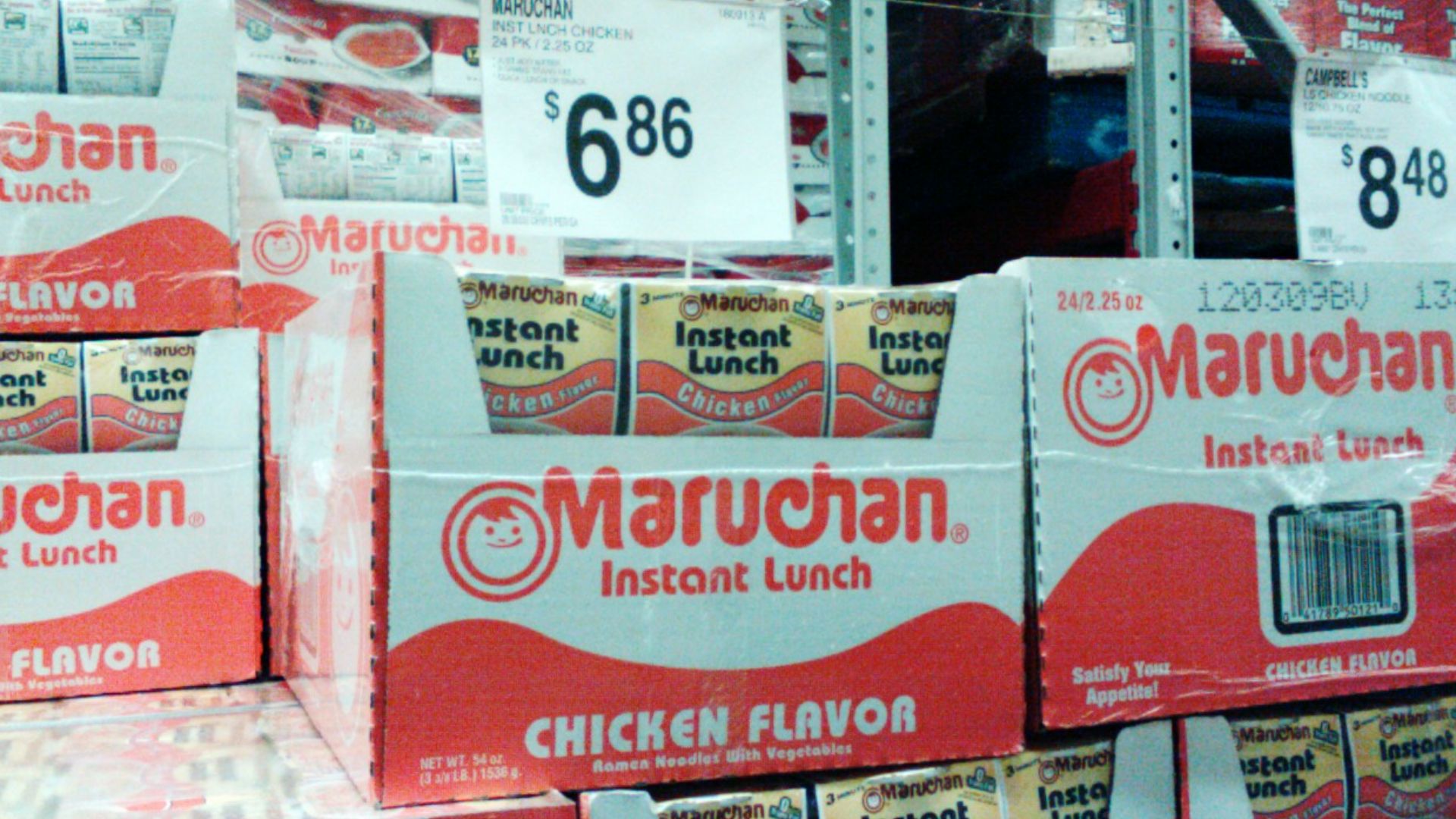9. Ramen instantanés de Maruchan