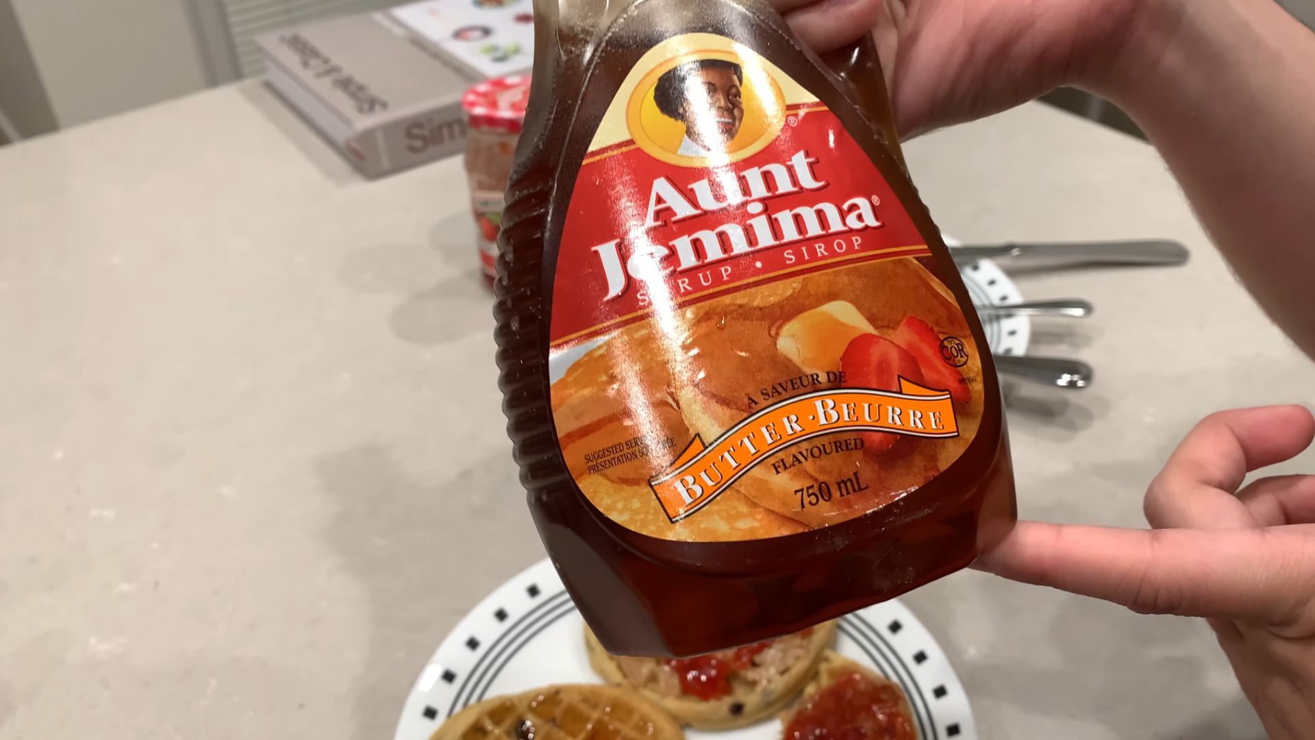 18. Sirop original Aunt Jemima