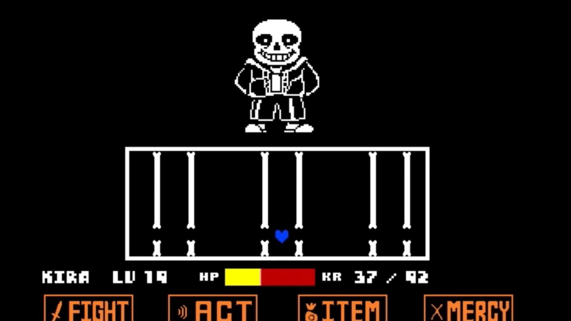 7. Sans: Undertale (Genocide Run)