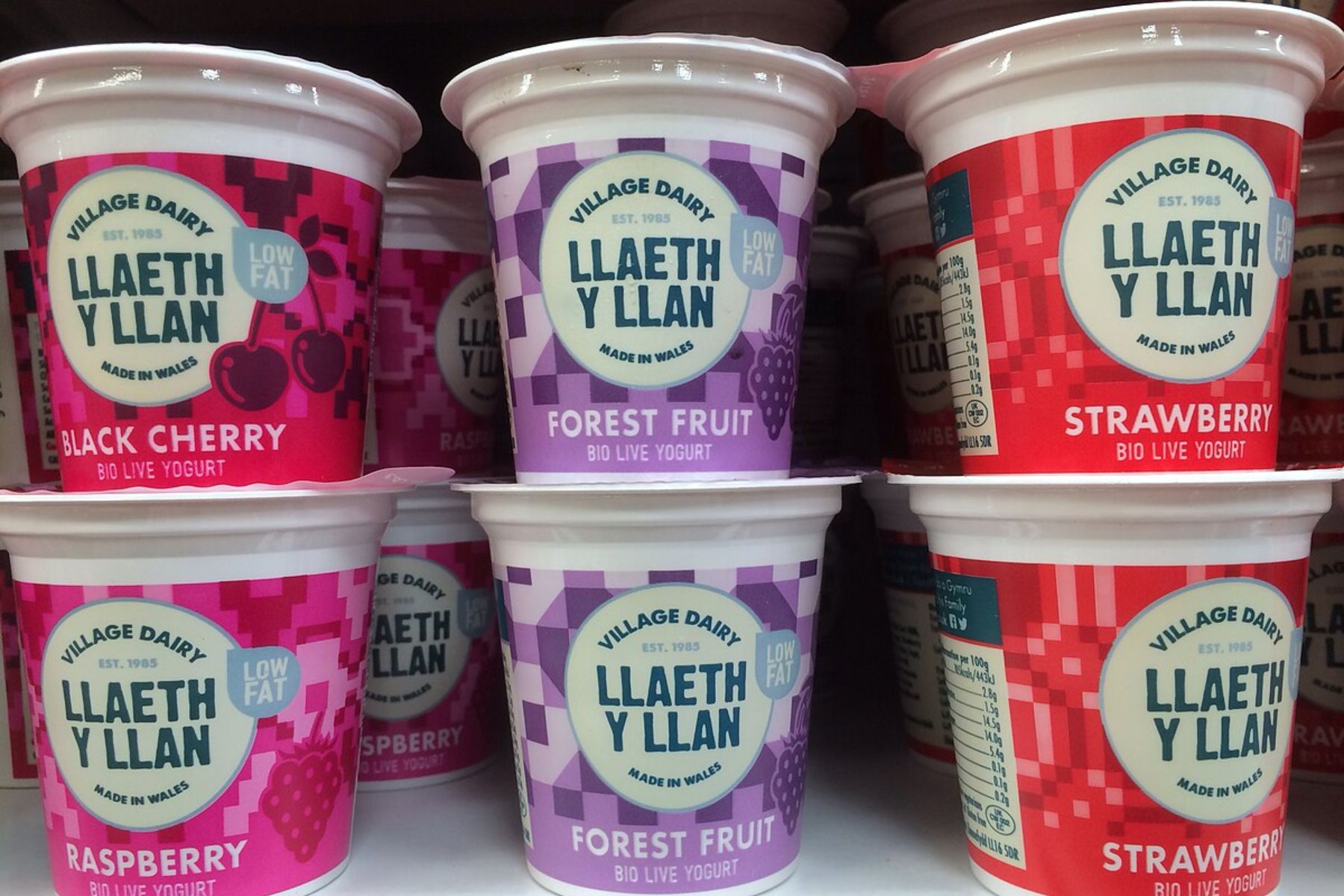 Fruit-Flavored Yogurt Cups